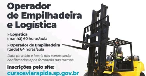 Curso de Operador de Empilhadeira